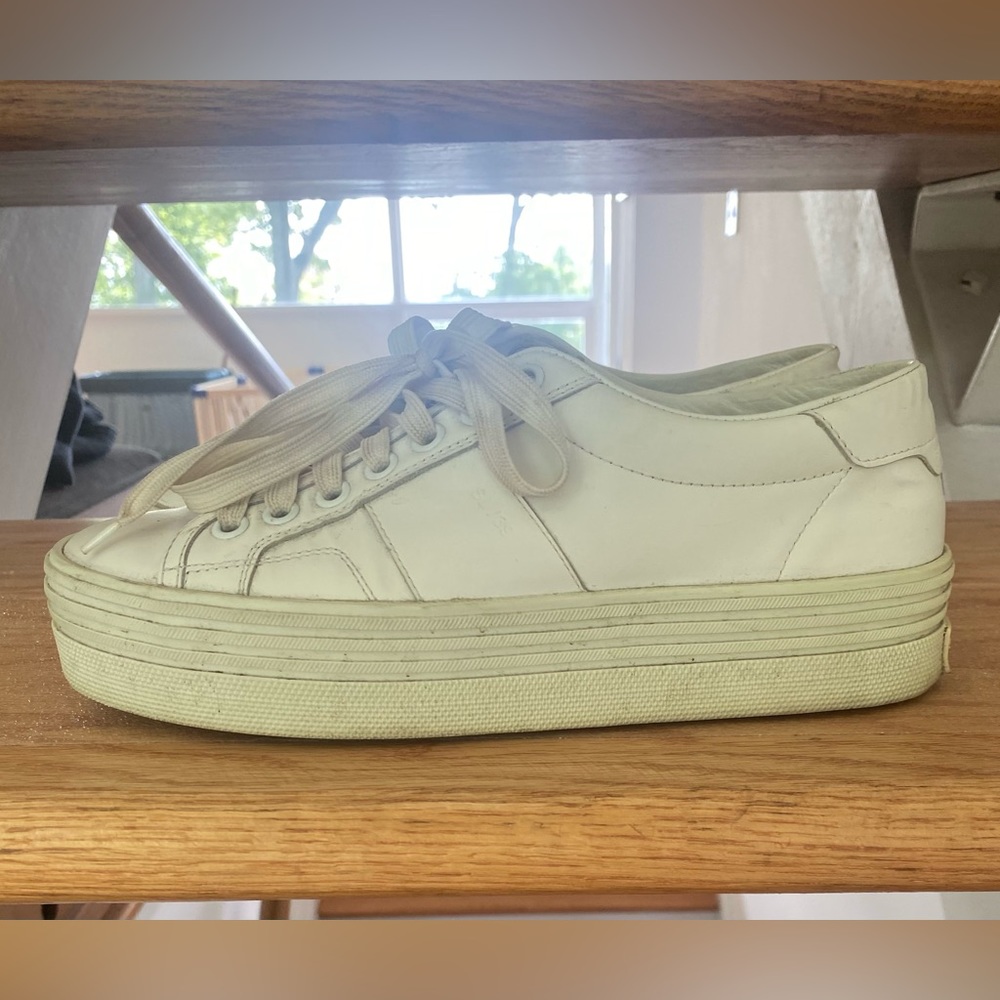 Designer platform sneakers